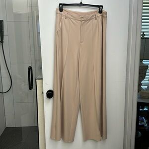 Size XL Bar III Tan Wide Leg Trousers